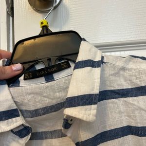 31. Zara striped blouse